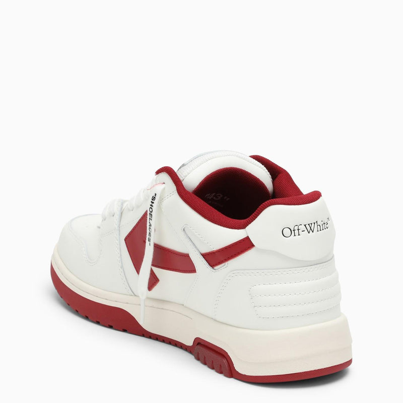 Off-White Out Of Office White\/red Low Trainer - Women - Piano Luigi