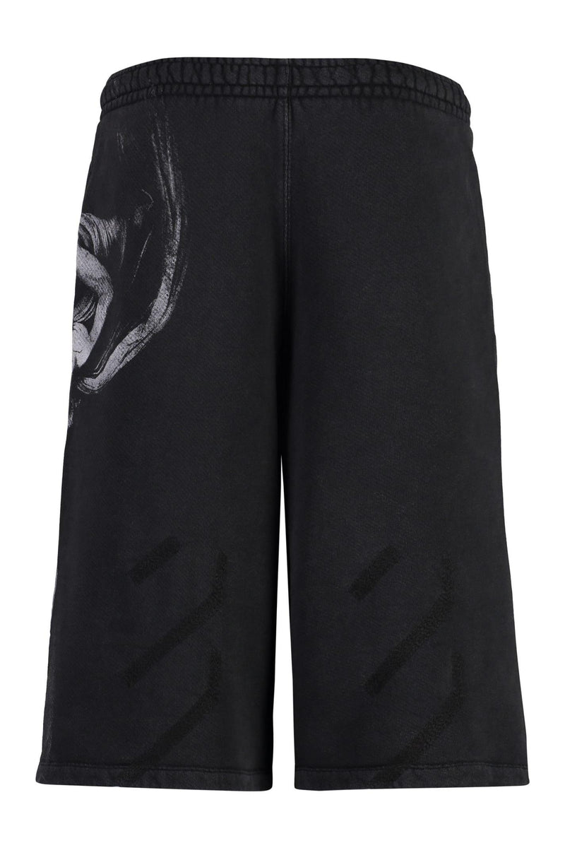 Off-White Printed Sweatshorts - Men - Piano Luigi