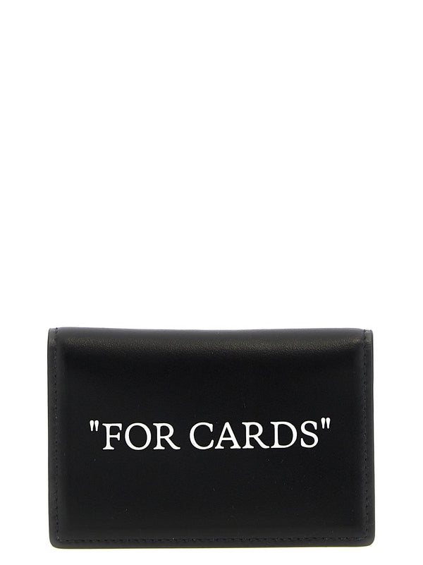 Off-White quote Bookish Card Holder - Men - Piano Luigi