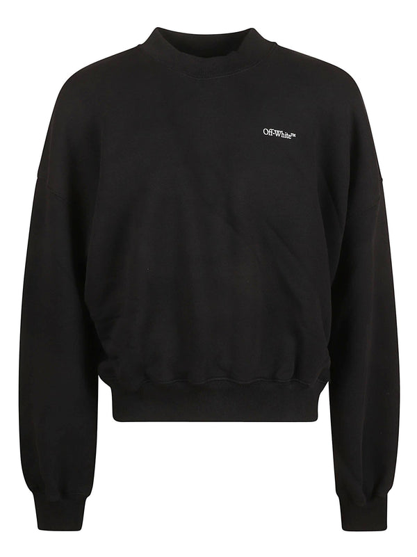 Off-White Scratch Arrow Oversized Sweatshirt - Men - Piano Luigi