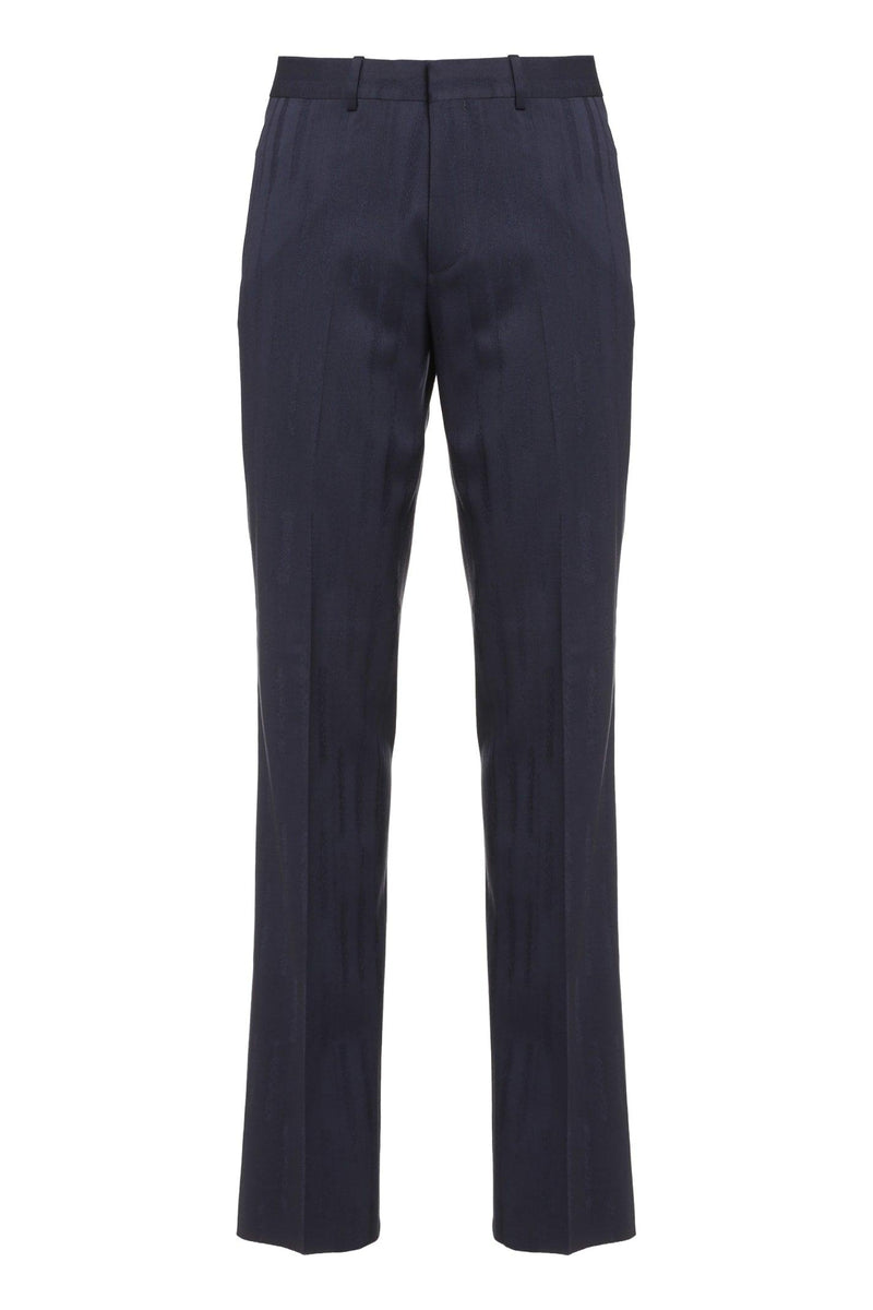 Off-White Slim Fit Tailored Trousers - Men - Piano Luigi