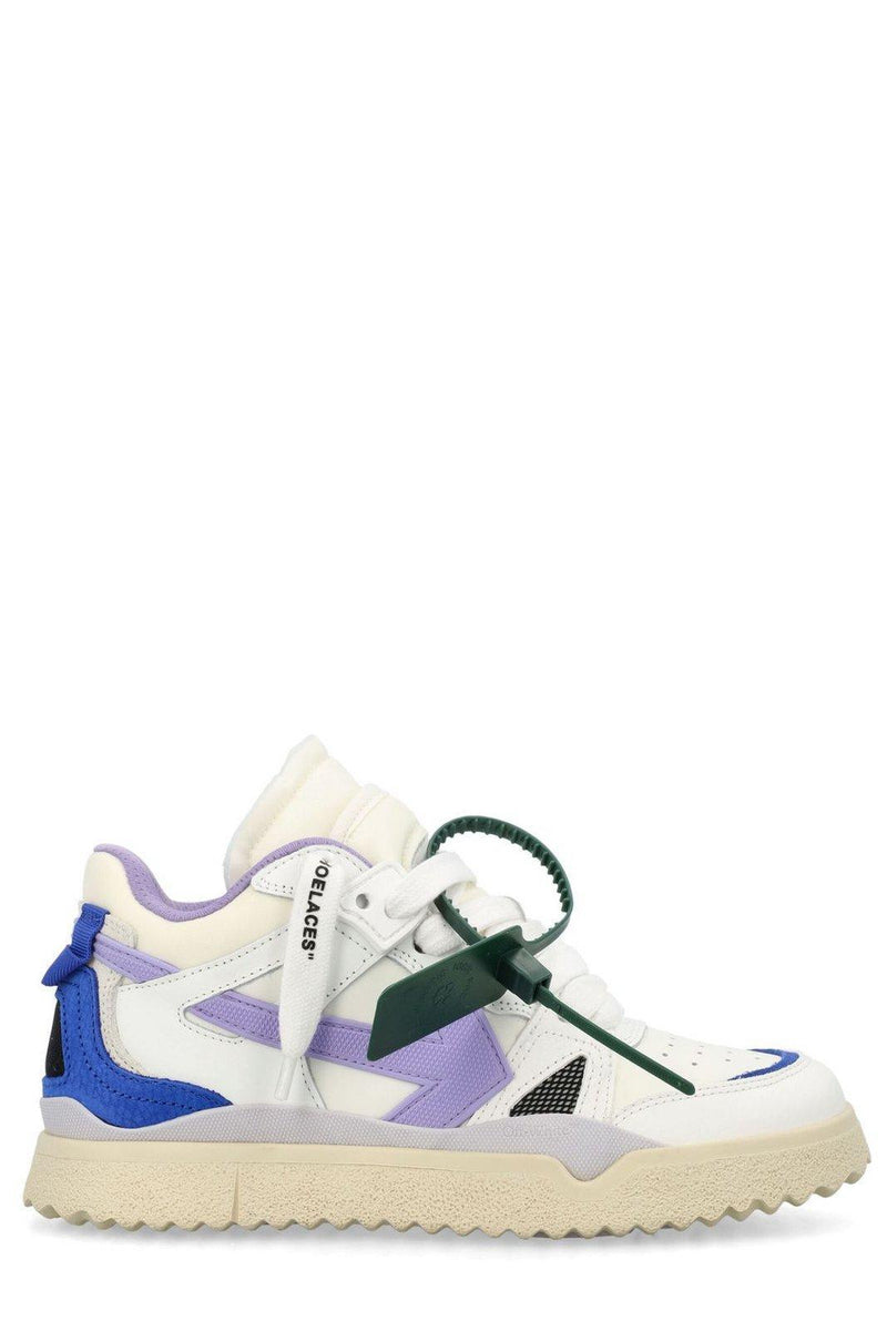 Off-White Sponge Lace-up Sneakers - Women - Piano Luigi