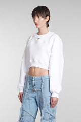 Off-White Sweatshirt In White Cotton - Women - Piano Luigi