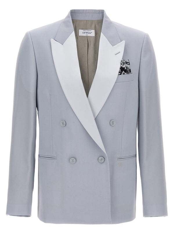 Off-White tattoo Drywo Smoking Blazer - Men - Piano Luigi