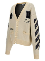 Off-White varsity Cardigan - Men - Piano Luigi