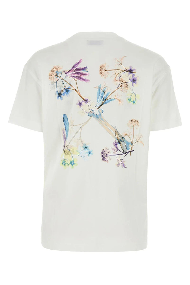 Off-White White Cotton T-shirt - Women - Piano Luigi