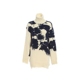 Off-White Wool And Silk Pullover - Women - Piano Luigi