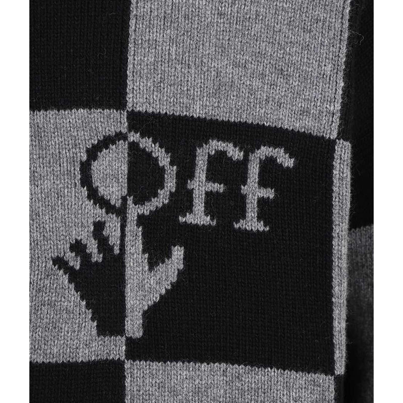 Off-White Wool Logo Sweater - Men - Piano Luigi