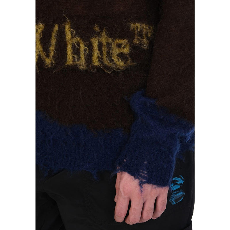 Off-White Wool Sweater - Men - Piano Luigi