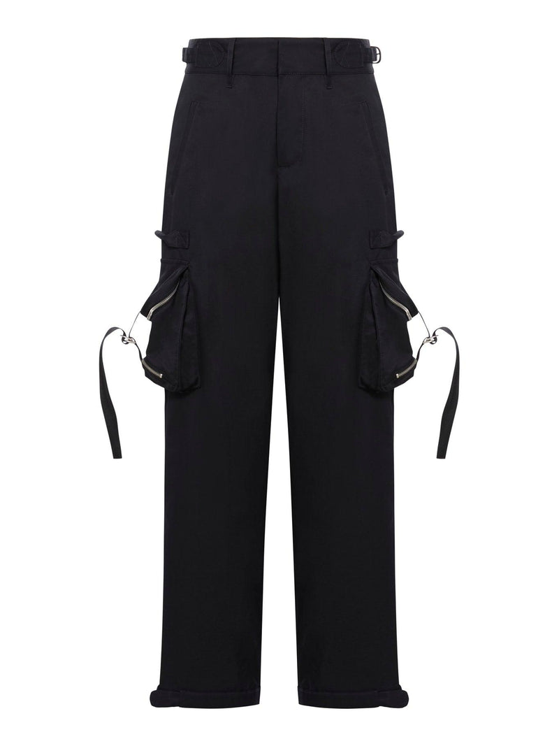 Off-White Zip Cot Cargo Pant Black No C - Men - Piano Luigi