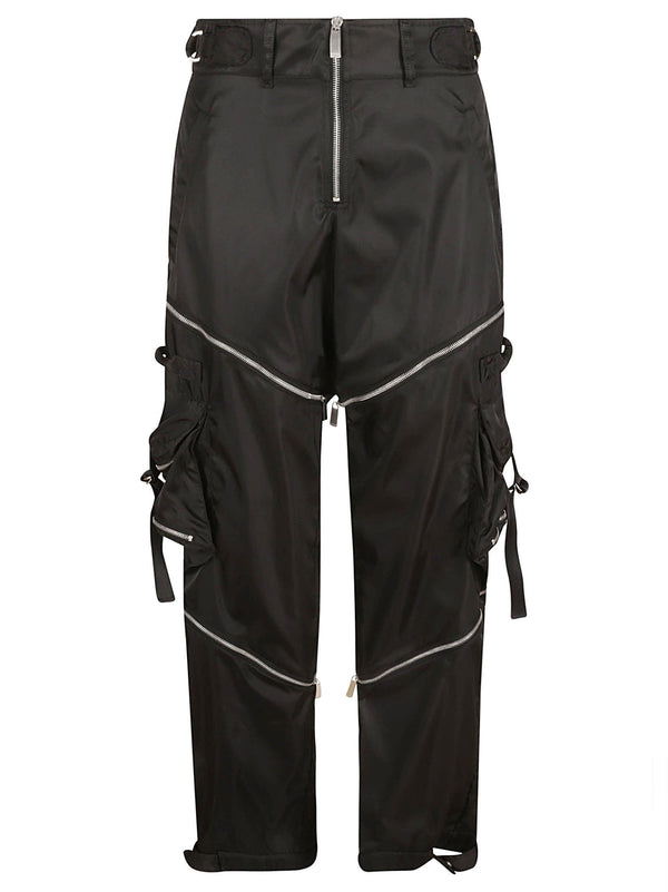 Off-White Zip Nylon Cargo Trousers - Men - Piano Luigi