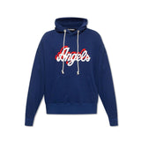 Palm Angels Hooded Cotton Logo Sweatshirt - Men - Piano Luigi