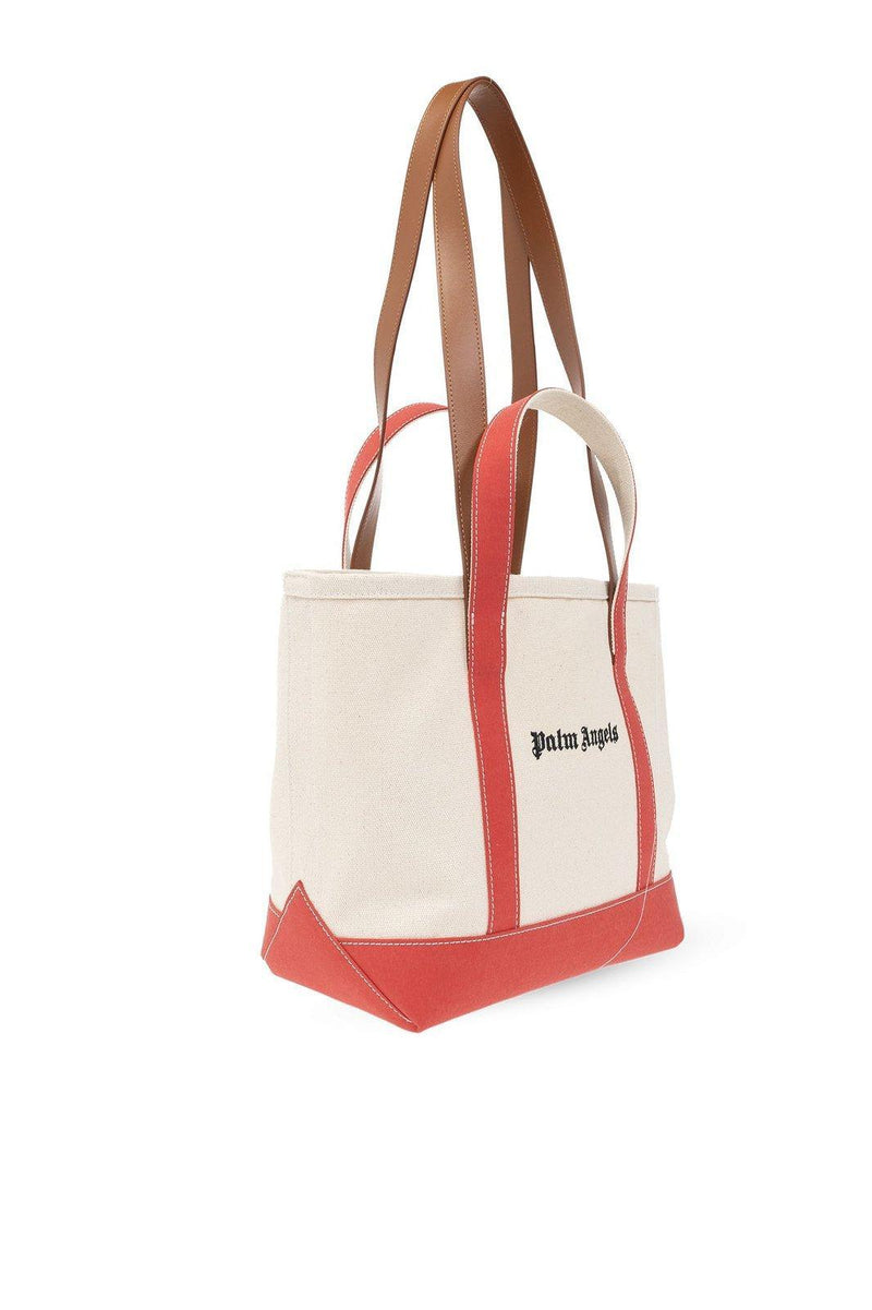 Palm Angels Logo Embroidered Tote Bag - Women - Piano Luigi