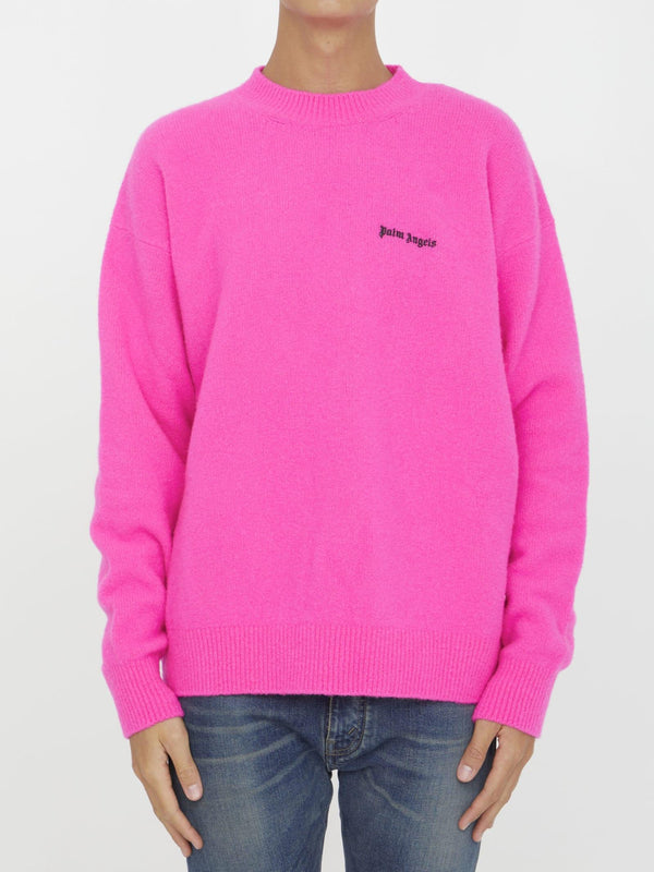 Palm Angels Logo Sweater - Men - Piano Luigi