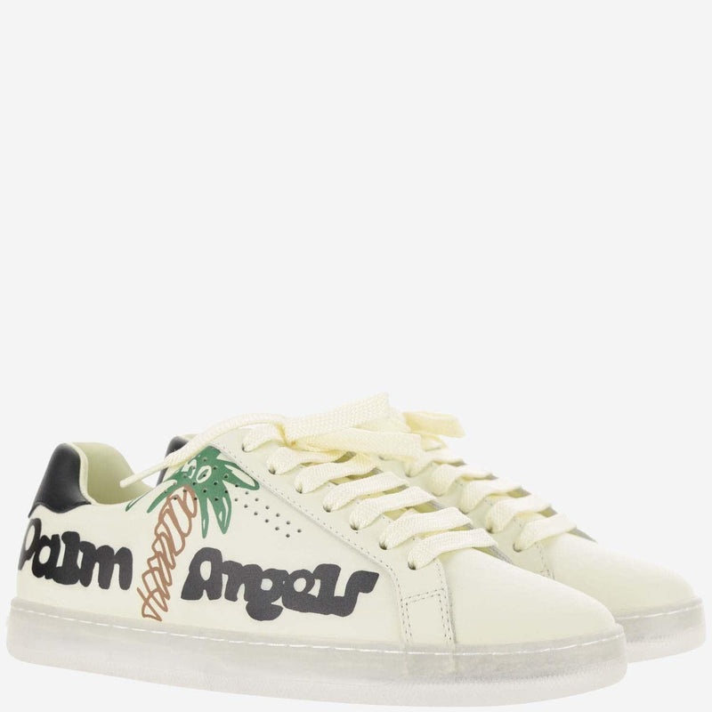 Palm Angels Palm One Sketchy Sneakers With Logo - Women - Piano Luigi