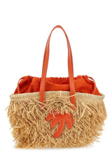 Palm Angels Palm Patch Drawstring Basket Bag - Women - Piano Luigi