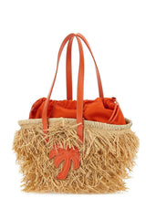 Palm Angels Palm Patch Drawstring Basket Bag - Women - Piano Luigi