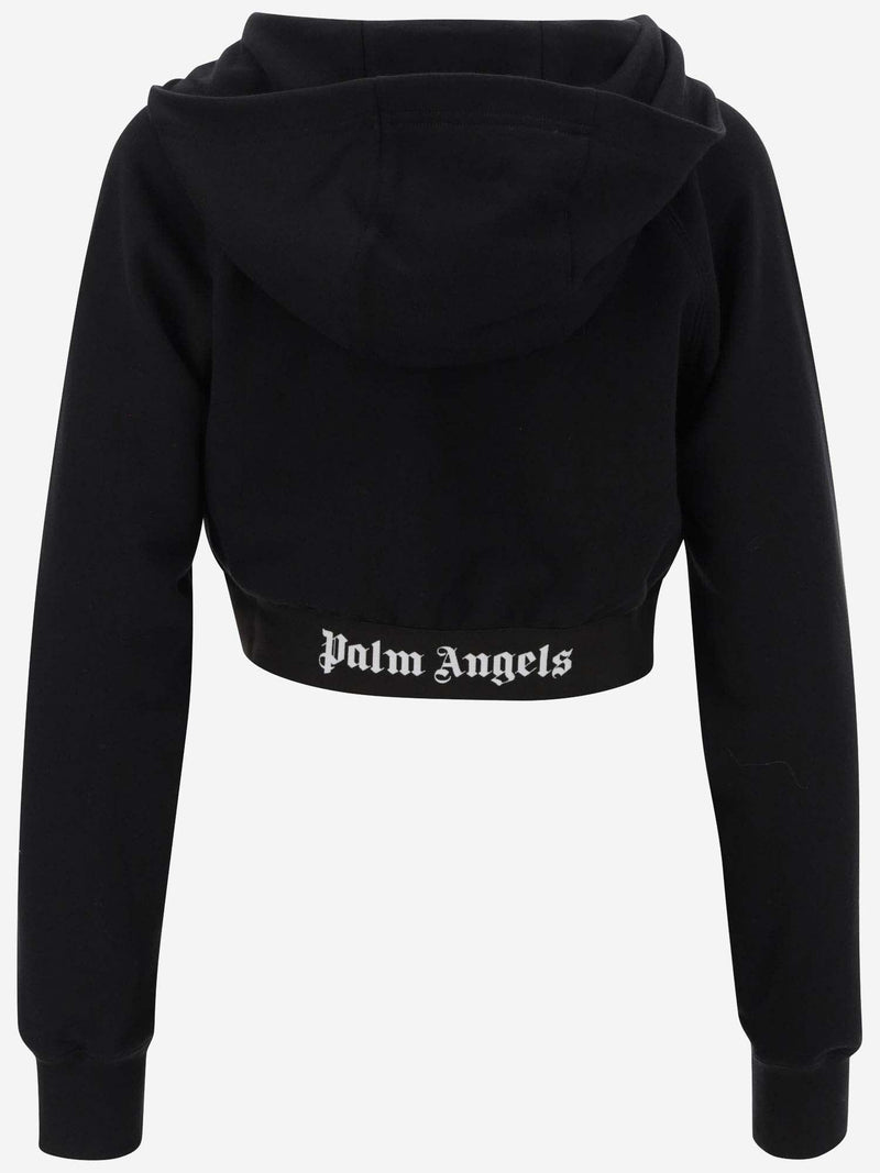 Palm Angels Technical Jersey Sweatshirt - Women - Piano Luigi