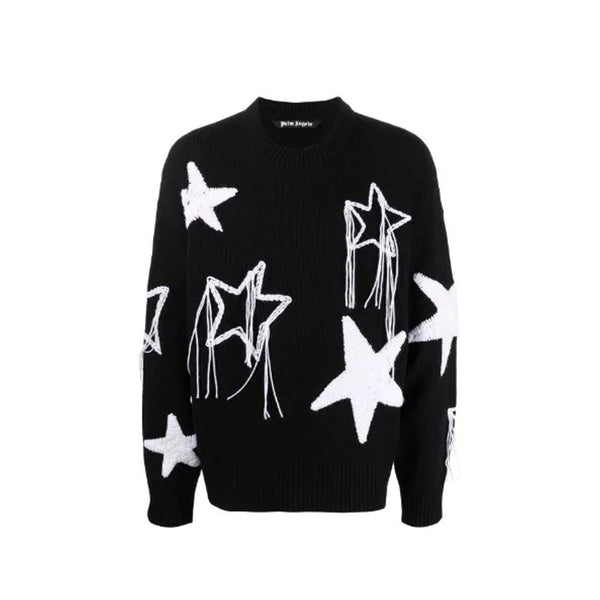 Palm Angels Wool Star-embellished Sweater - Men - Piano Luigi