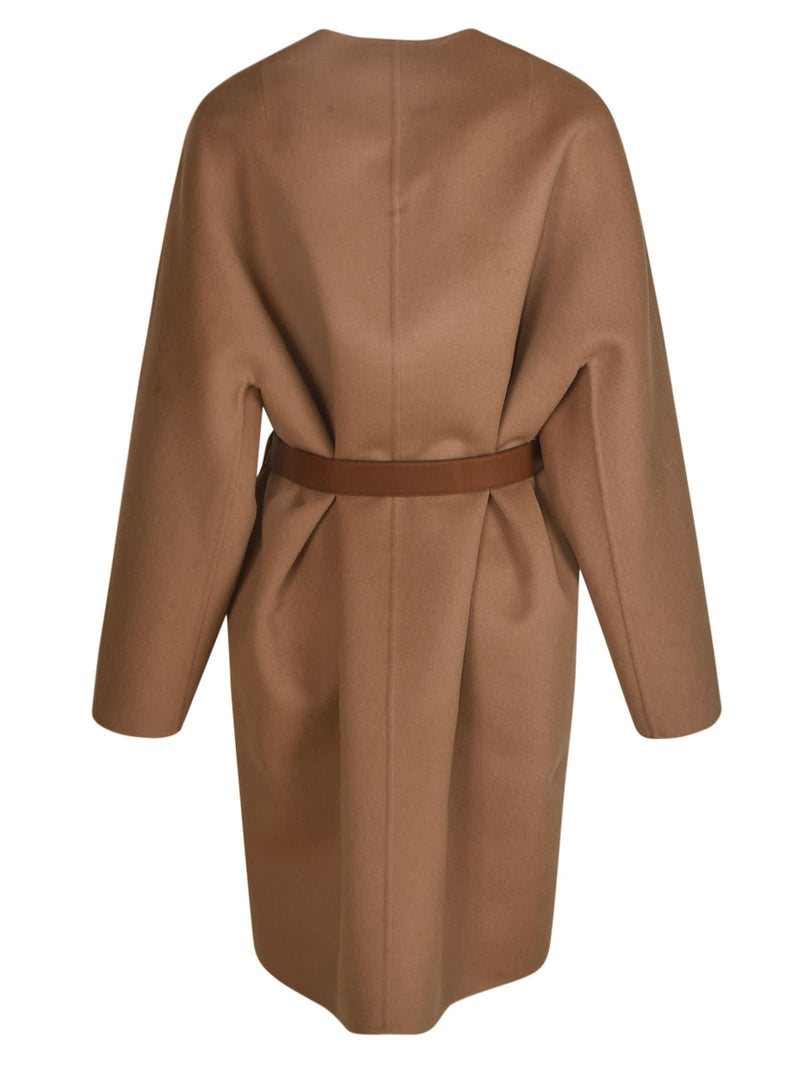 Prada Belted Buttoned Dress - Women - Piano Luigi