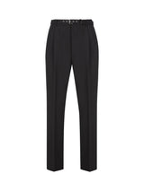 Prada Belted Tailored Trousers - Men - Piano Luigi