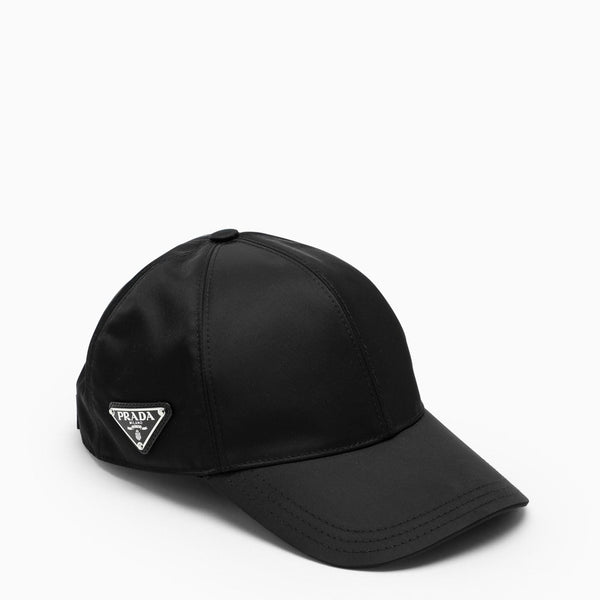 Prada Black Cap With Visor - Women - Piano Luigi