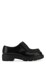 Prada Black Leather Diapason Lace-up Shoes - Men - Piano Luigi