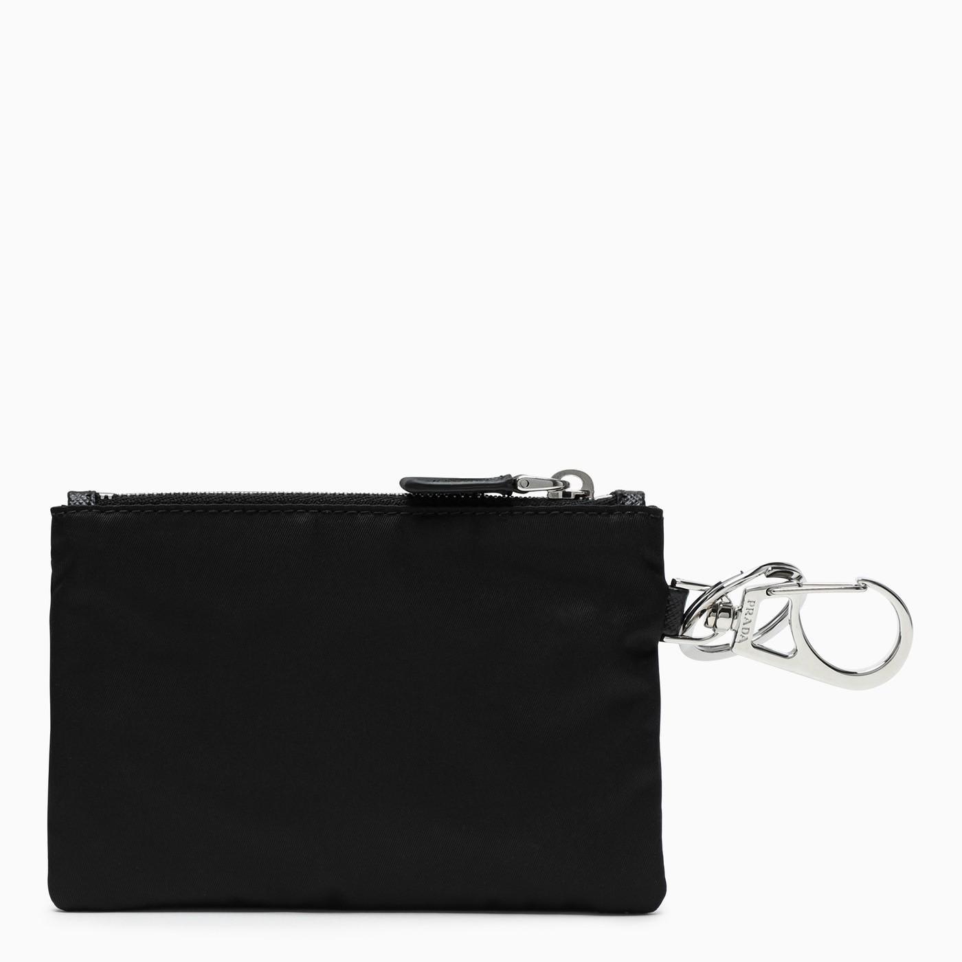 Prada Leather Logo Pouch | Harrods US