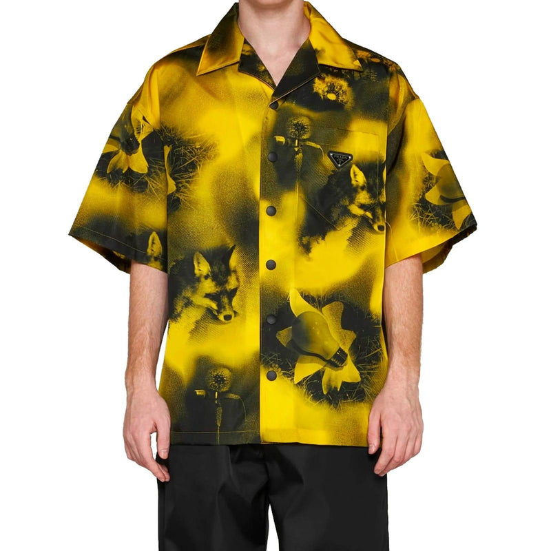 Prada Casual Printed Shirt - Men - Piano Luigi