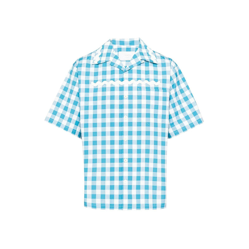 Prada Checked Cotton Shirt - Men - Piano Luigi