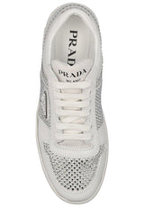 Prada Embellished Lace-up Sneakers - Women - Piano Luigi