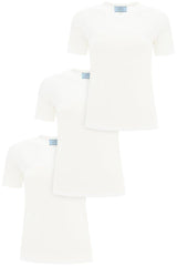 Prada Jersey Three-pack T-shirts - Women - Piano Luigi