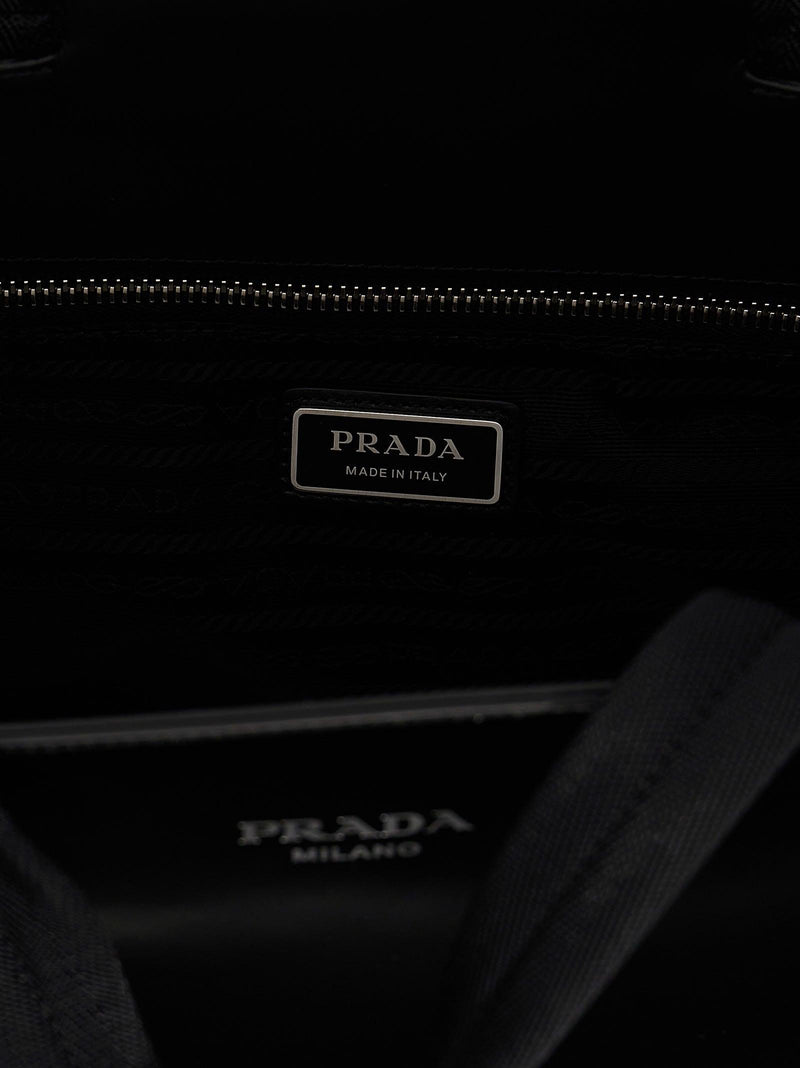 Prada Leather + Bottle Shopping Bag - Men - Piano Luigi