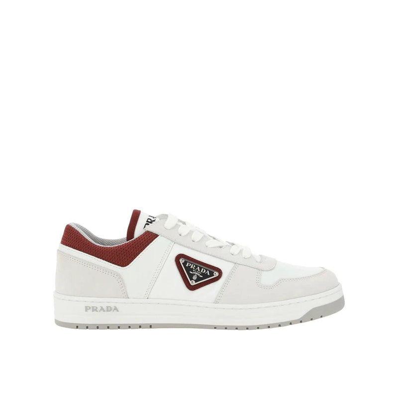 Prada Leather Logo Sneakers - Men - Piano Luigi