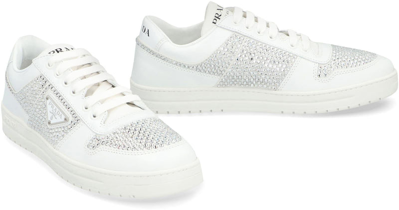 Prada Leather Low-top Sneakers - Women - Piano Luigi