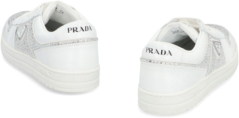 Prada Leather Low-top Sneakers - Women - Piano Luigi