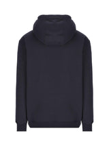 Prada Logo-embroidered Long-sleeved Hoodie - Men - Piano Luigi