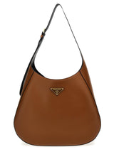 Prada Logo Leather Shoulder Bag - Women - Piano Luigi