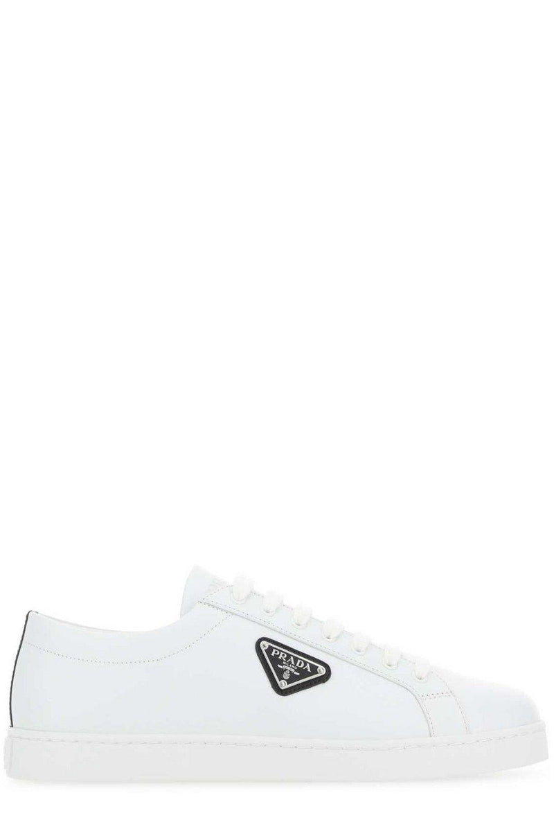 Prada Logo Plaque Lace-up Sneakers - Men - Piano Luigi