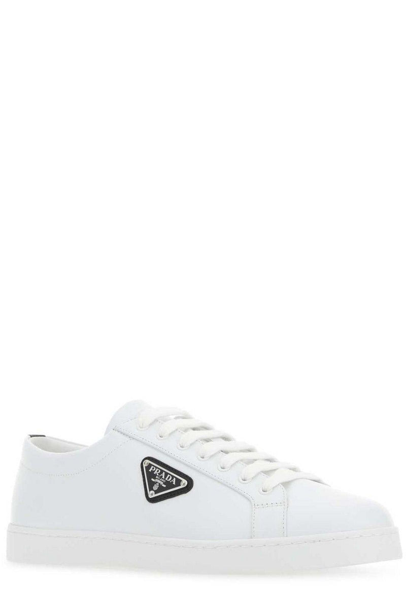 Prada Logo Plaque Lace-up Sneakers - Men - Piano Luigi