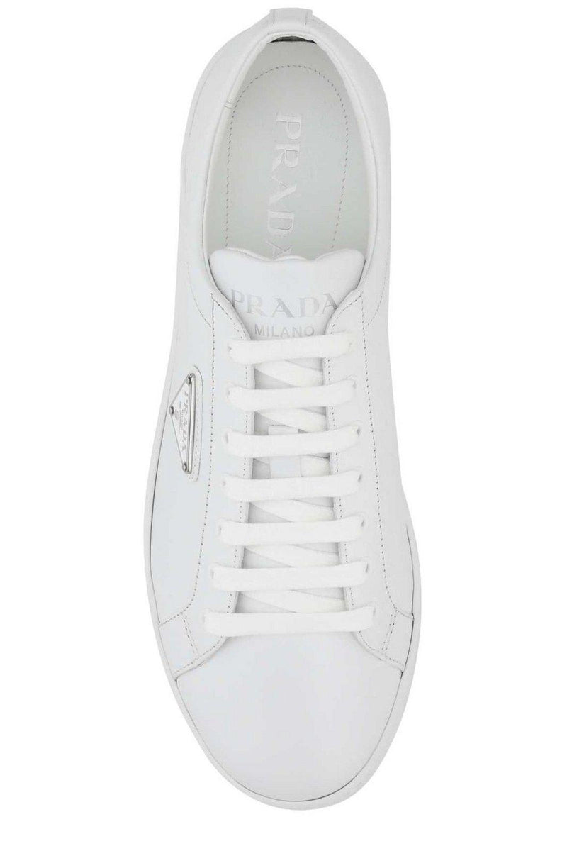 Prada Logo Plaque Low-top Sneakers - Men - Piano Luigi