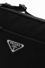 Prada Logo Plaque Shoulder Bag - Women - Piano Luigi