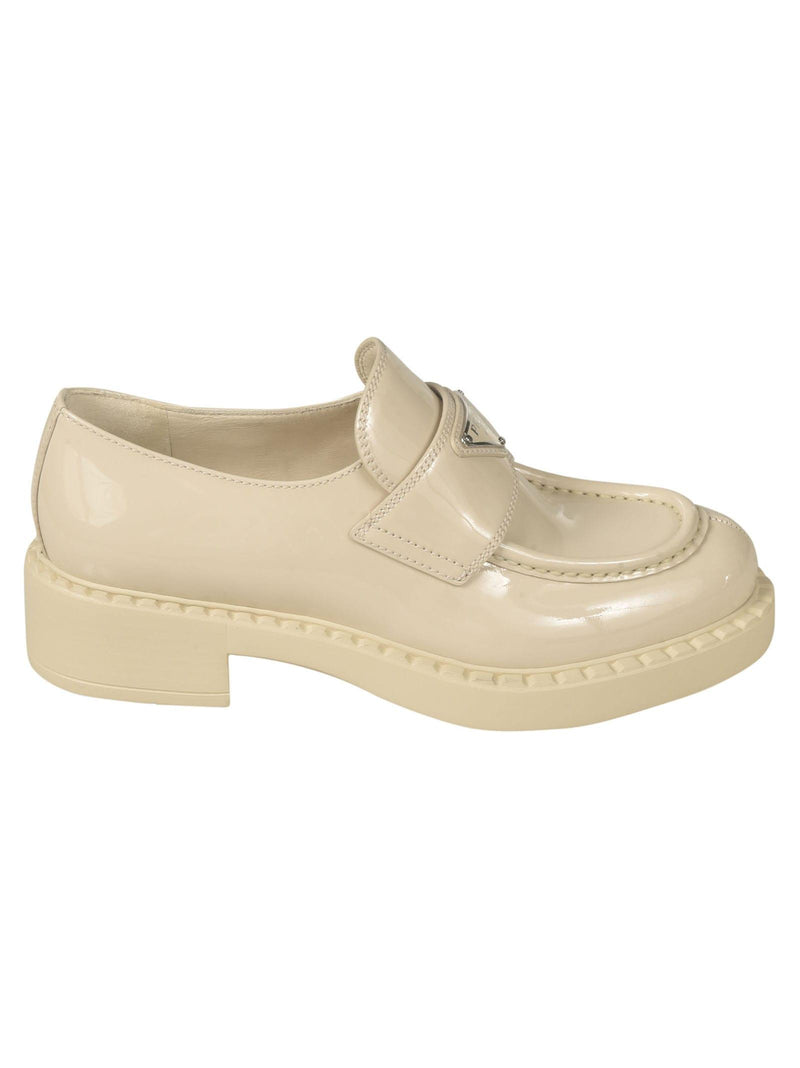 Prada Logo Triangle Loafers - Women - Piano Luigi