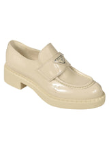 Prada Logo Triangle Loafers - Women - Piano Luigi