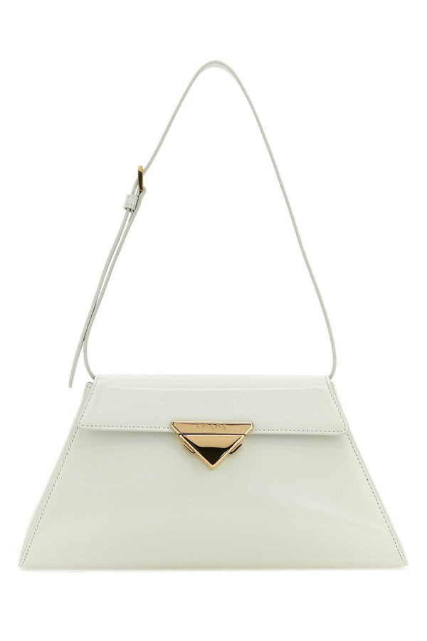 Prada Logo Triangle Medium Handbag - Women - Piano Luigi