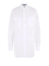 Prada Long White Shirt - Women - Piano Luigi