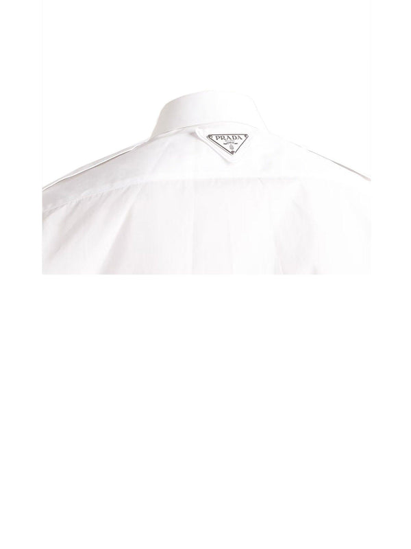 Prada Long White Shirt - Women - Piano Luigi