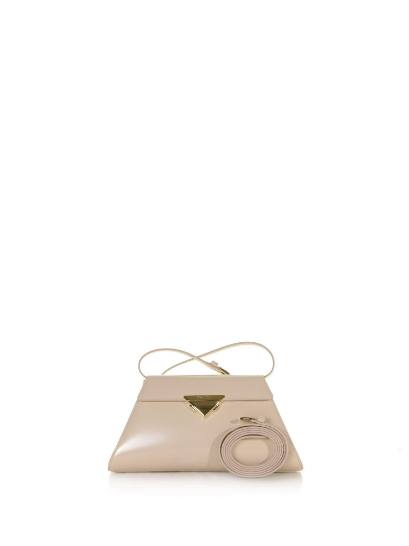 Prada Medium Handbag In Brushed Leather - Women - Piano Luigi