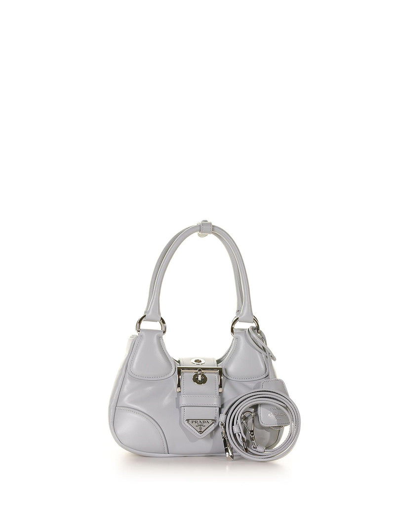 Prada Moon Bag In Padded Nappa - Women - Piano Luigi