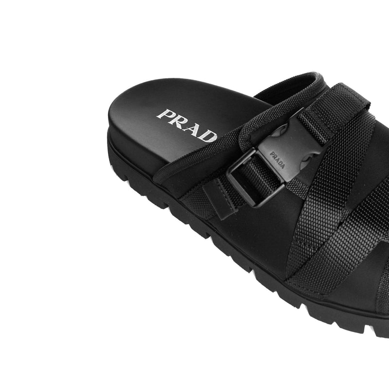 Prada Nylon Slides - Men - Piano Luigi